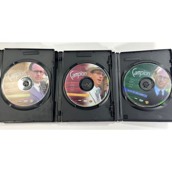 BBC Video Campion DVD Lot of 3 Death of a Ghost, The Case of the Late Pig Tested - Picture 8 of 15